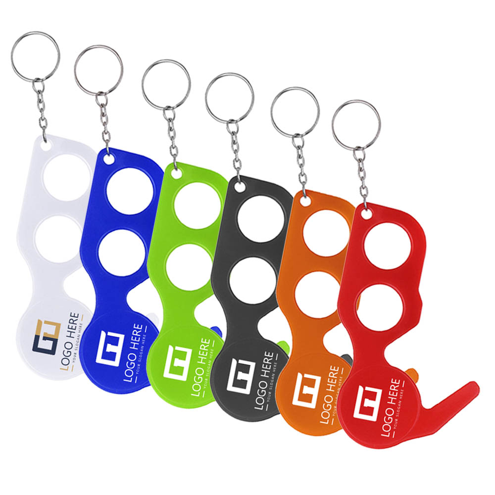 Promo PPE Door Opener Closer No Touch With Key Chain Group