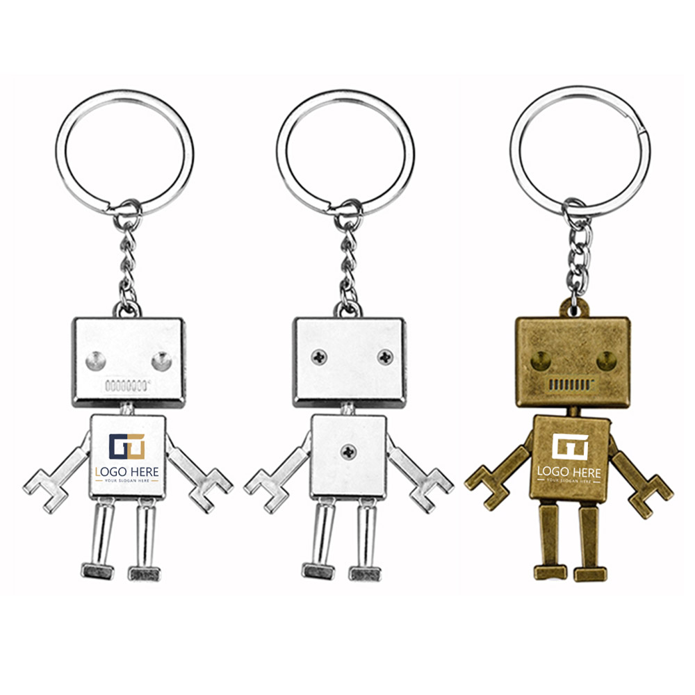 Promo Robot Shaped Key Chain Group