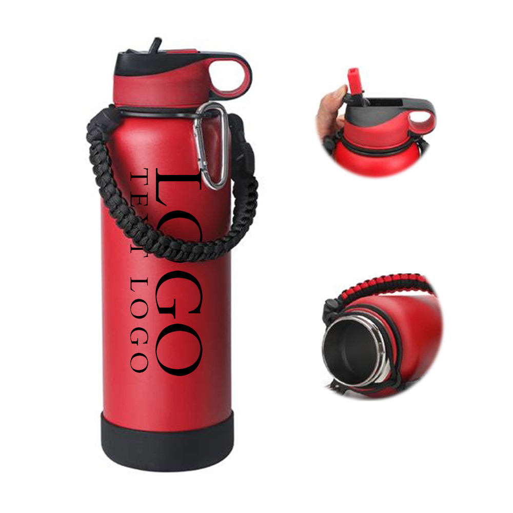 Show 40 oz Paracord Vacuum Bottle