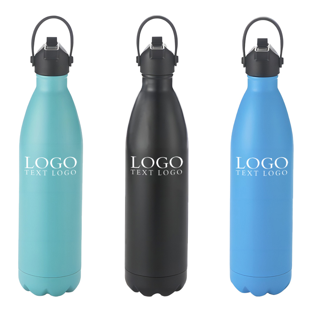 Stainless Steel Leak Proof Lid Bullet Vacuum Tumbler Group Logo