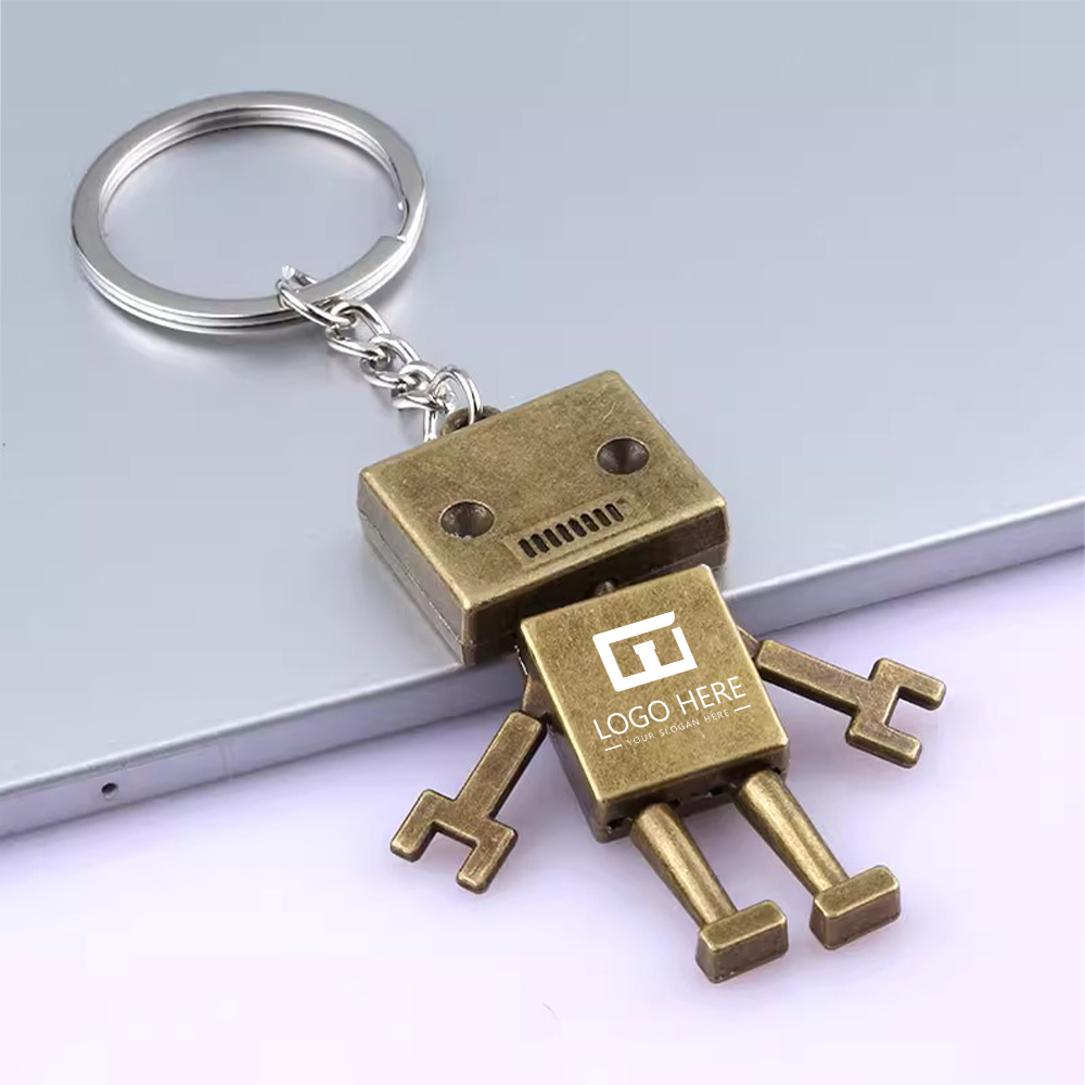 Your Promo Robot Shaped Key Chain