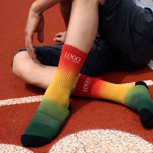 Solid Shiny Unisex Creative Socks