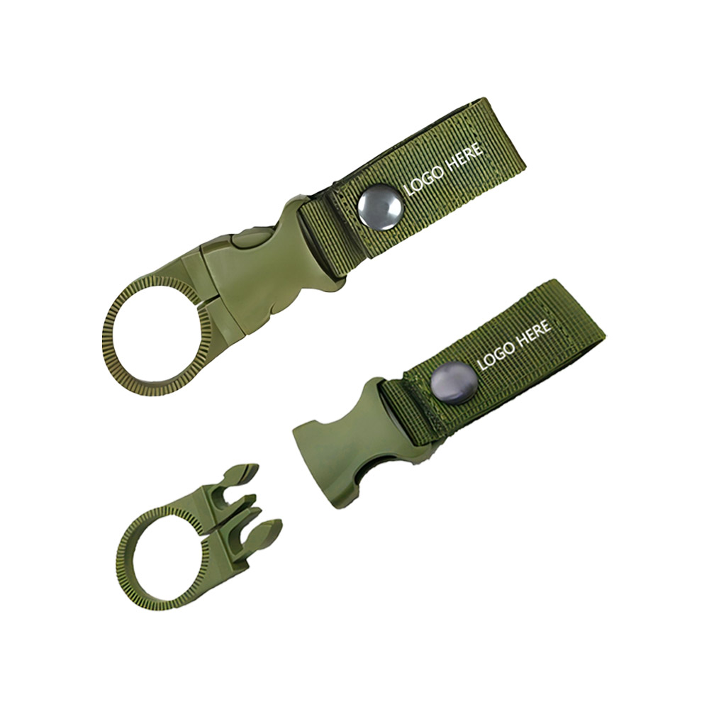 Group Promo Water bottle Holder Hanging Buckle Clip Carabiner With Logo