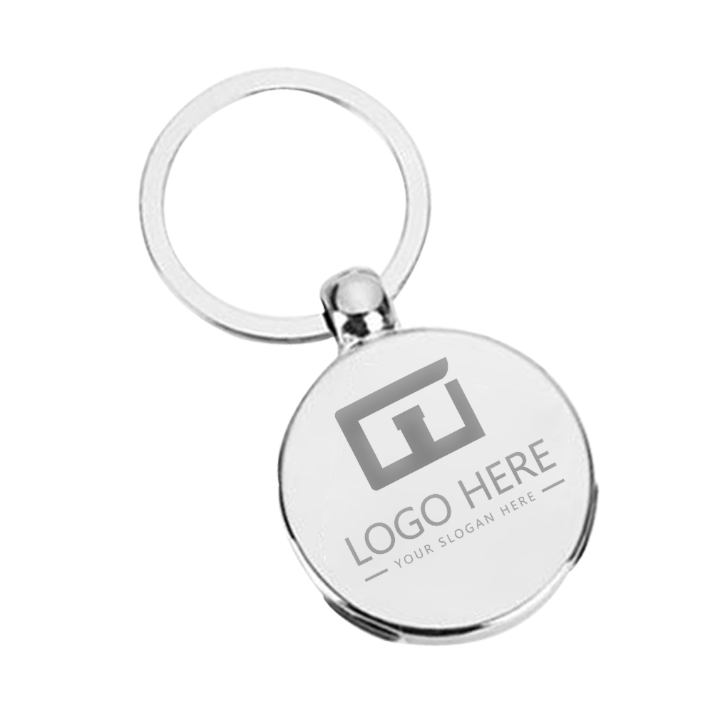 Promo Mini Compass Keychain With Logo