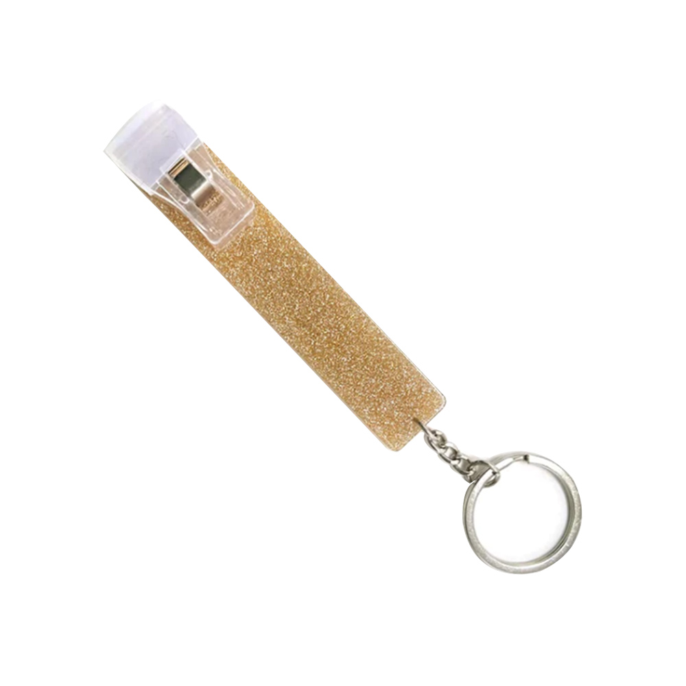 Yellow Promo Card Grabber Keychain