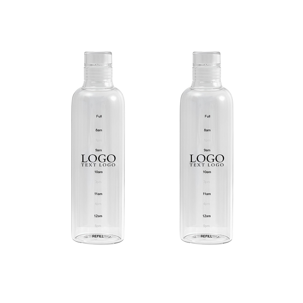 Time Scale Plastic Water Bottle Group