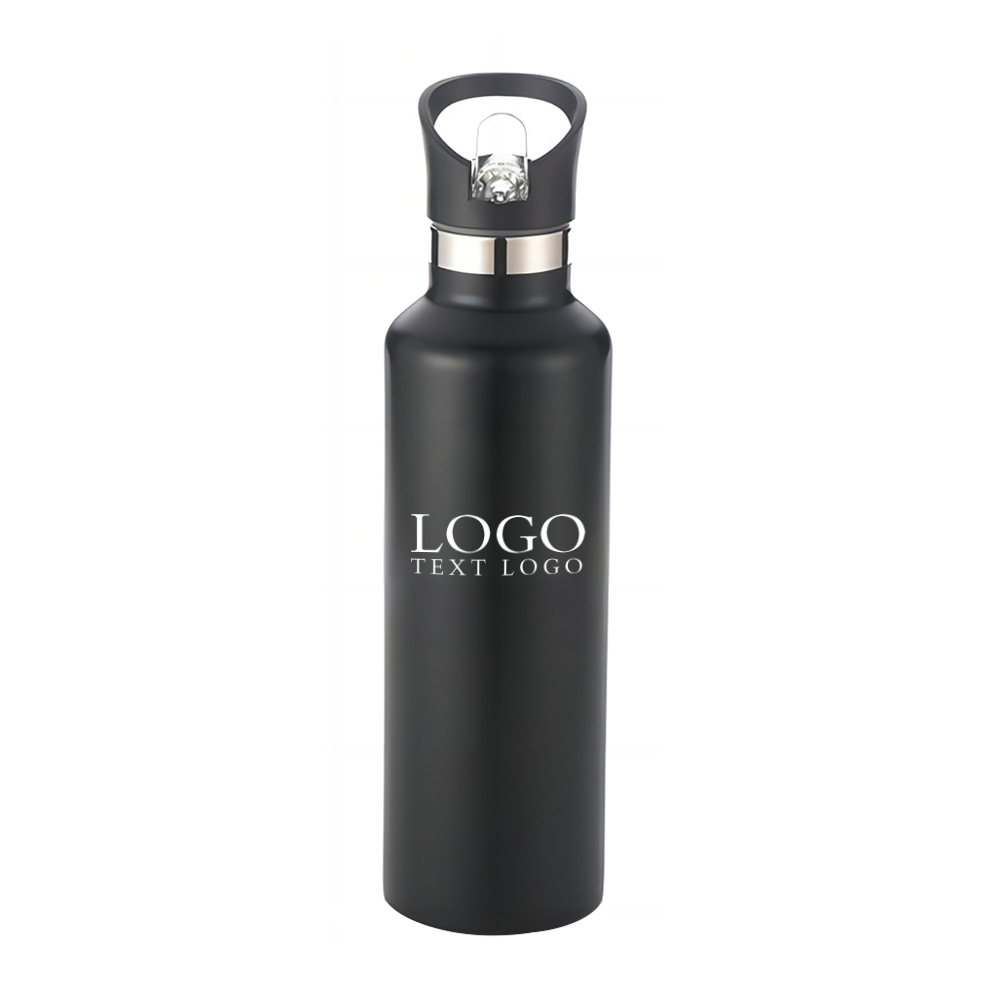 Basecamp Tundra Stainless Bottle Black Logo
