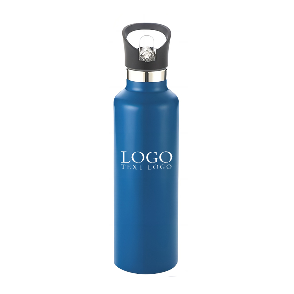 Basecamp Tundra Stainless Bottle Blue Logo