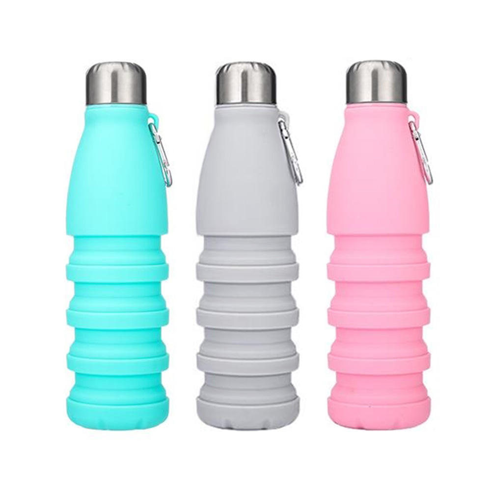 Collapsible Silicone Water Bottle Group