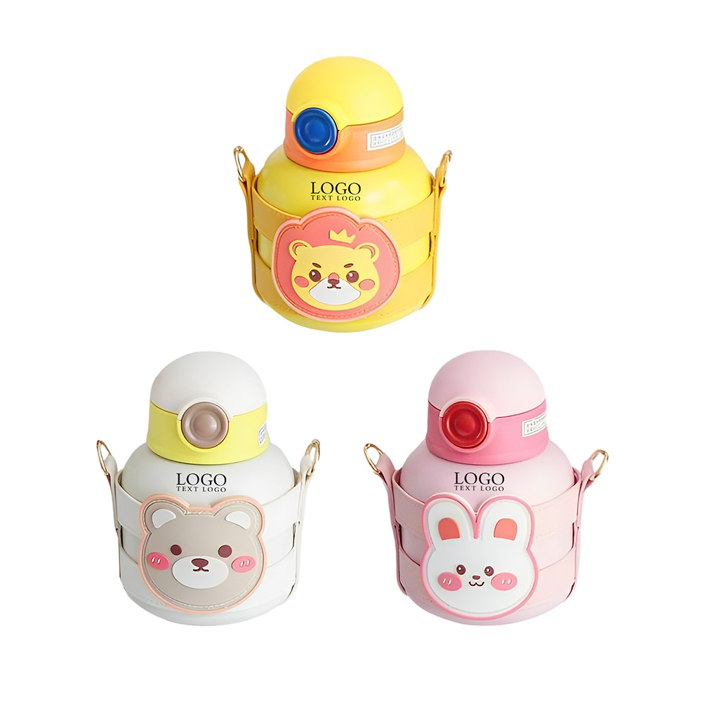 Cute Big Belly Thermal Bottle Logo Group