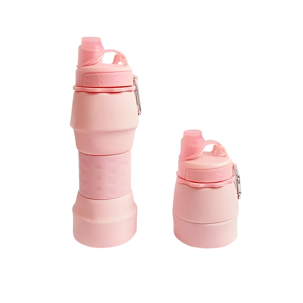Foldable Water Bottle Pink