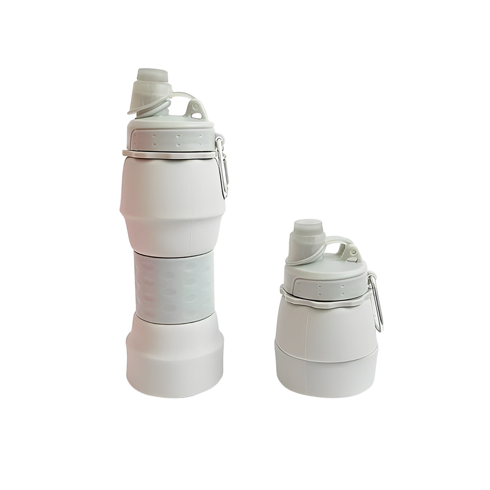 Foldable Water Bottle White