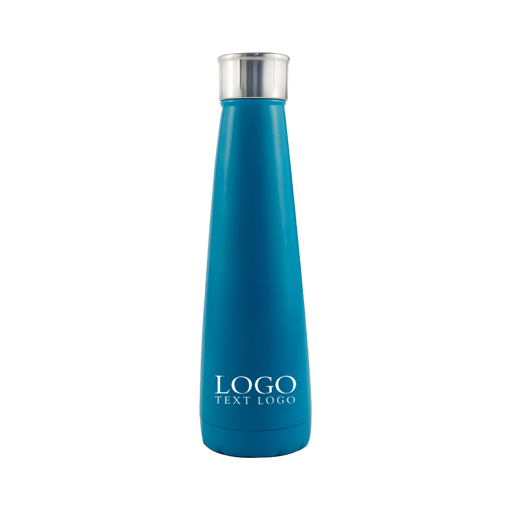 STAINLESS STEEL BOTTLE Blue Logo