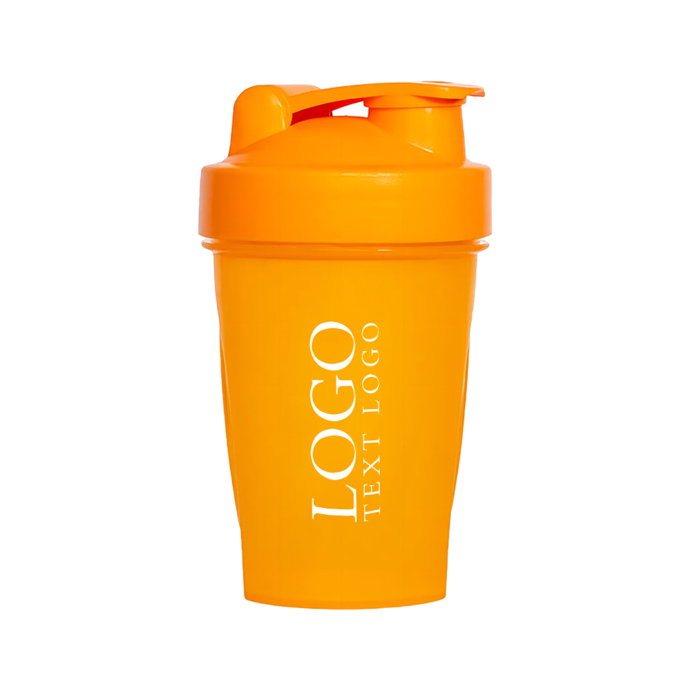 Shaker Bottle Orange Logo