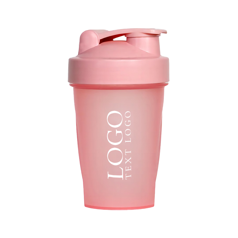 Shaker Bottle Pink Logo
