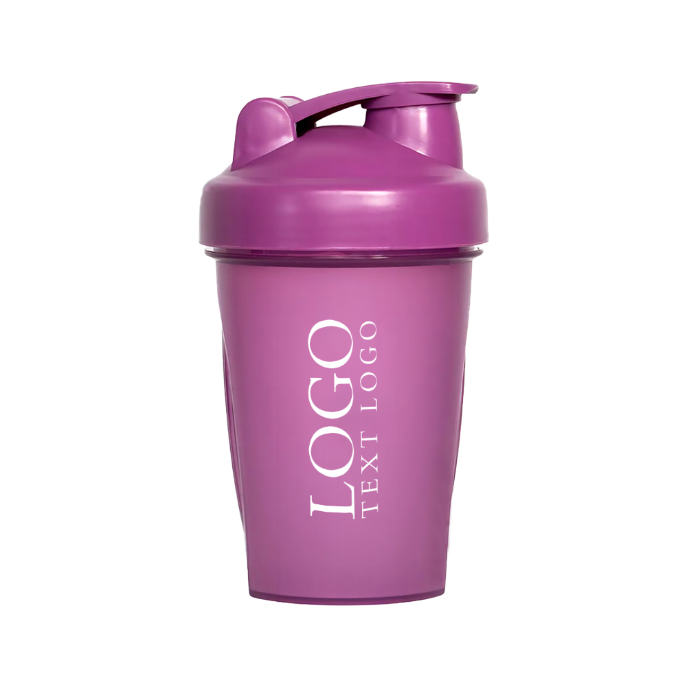 Shaker Bottle Purple Logo
