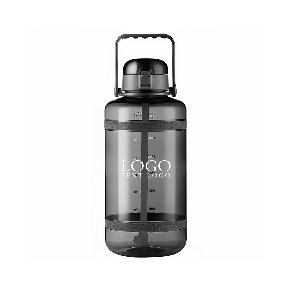 Sports Water Jug Black Logo