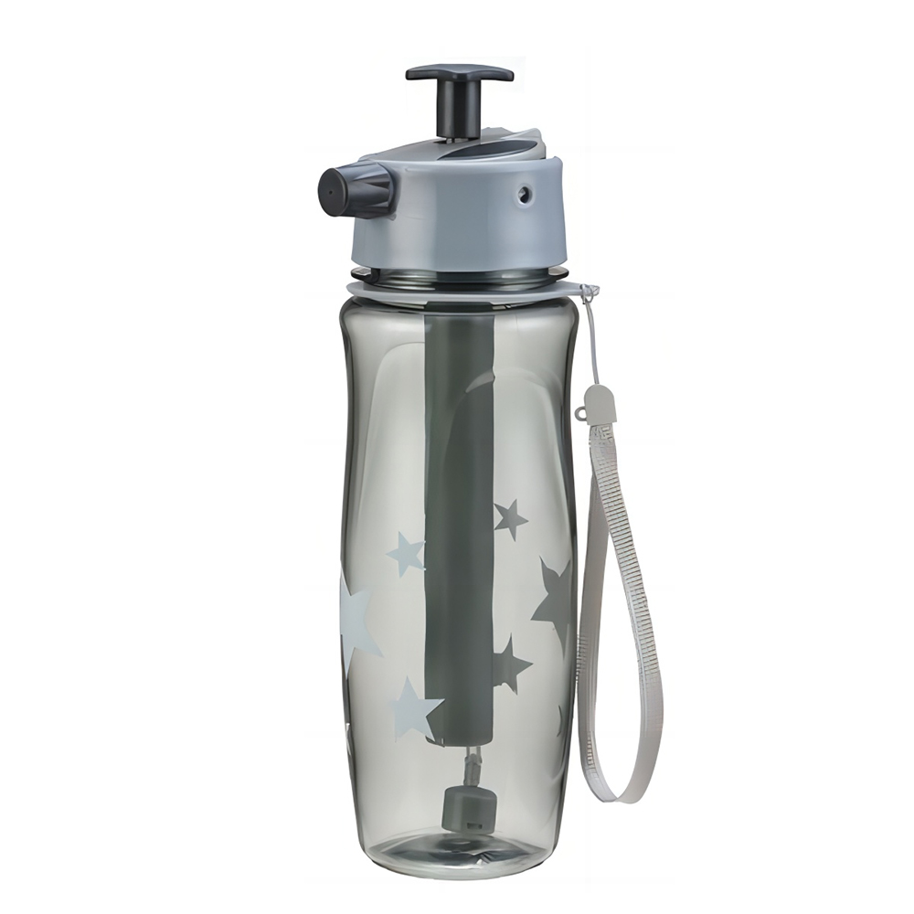 Spray Sports Water Bottles Gray
