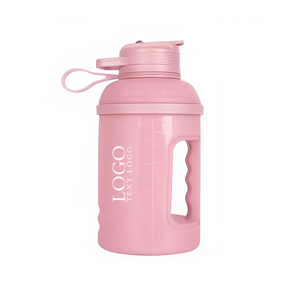 Water Jug Large Sport Bottle Pink Logo
