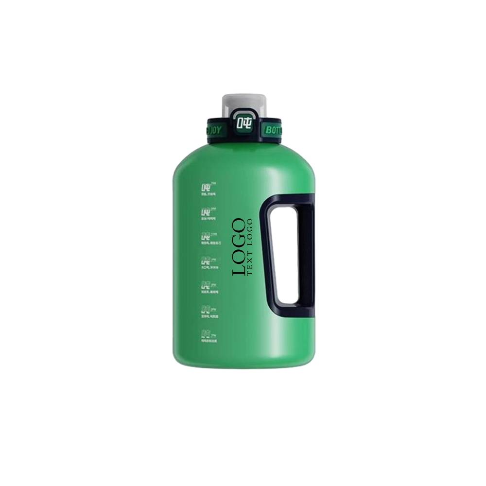 Big Capacity Leakproof Container Insulated Jug Green Logo