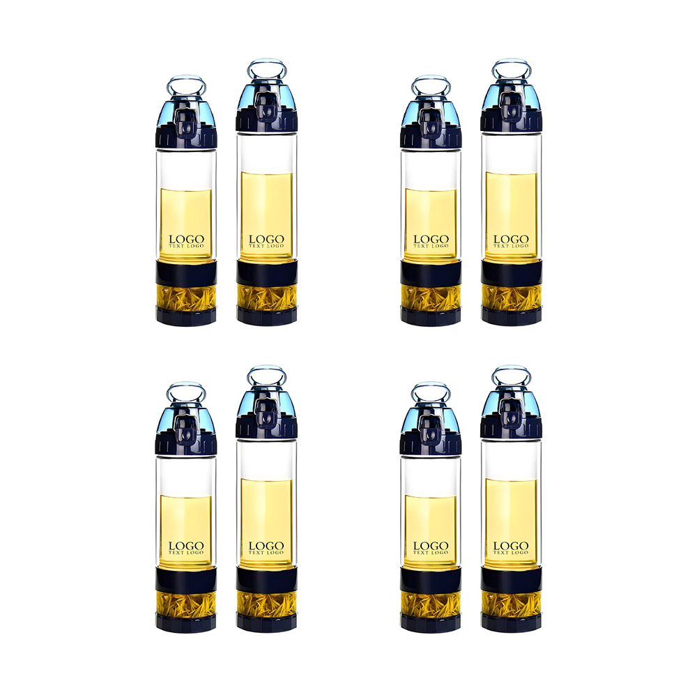 Double Wall Glass Tea Bottle Group