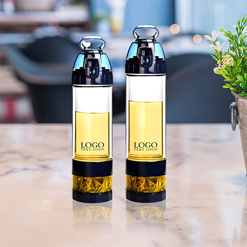 Double Wall Glass Separation Tea Bottle 
