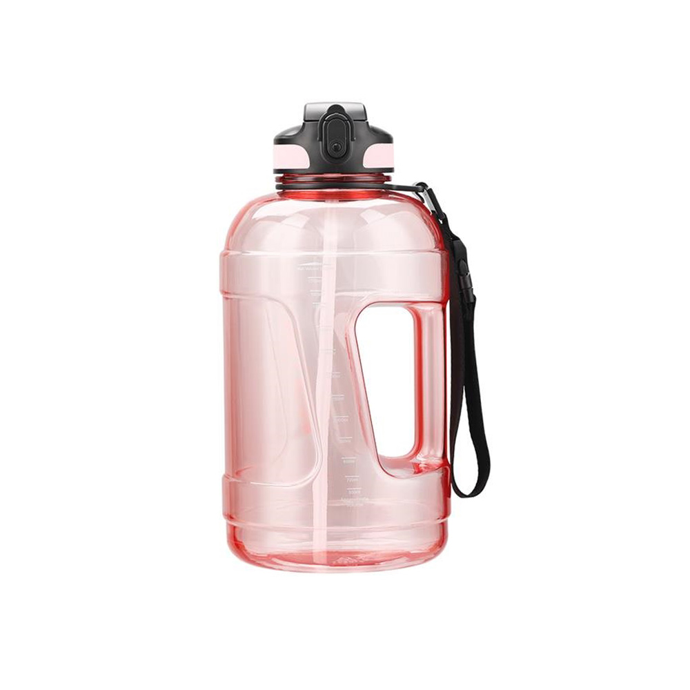 Large Capacity Outdoor Water Bottle Pink