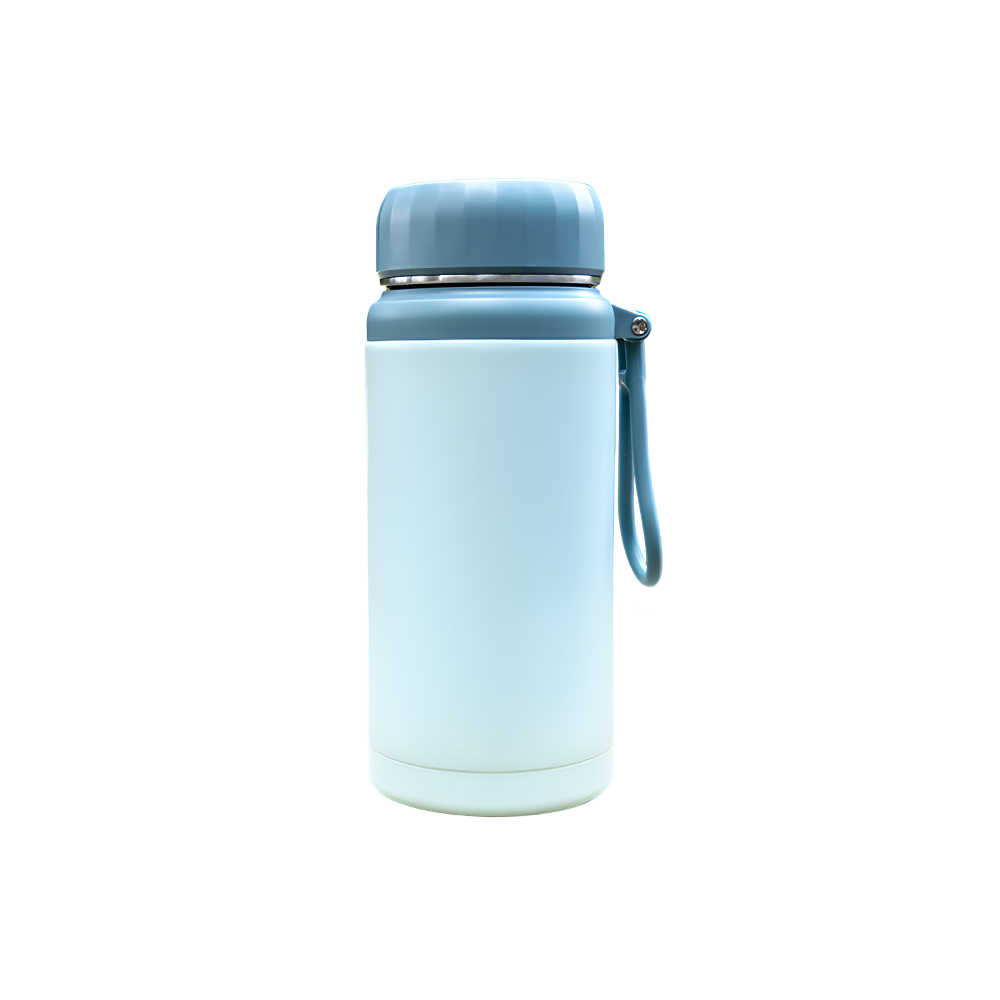 Outdoor Portable Thermos Bottle Blue