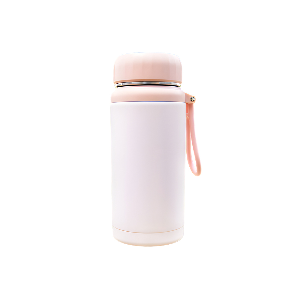 Outdoor Portable Thermos Bottle Pink