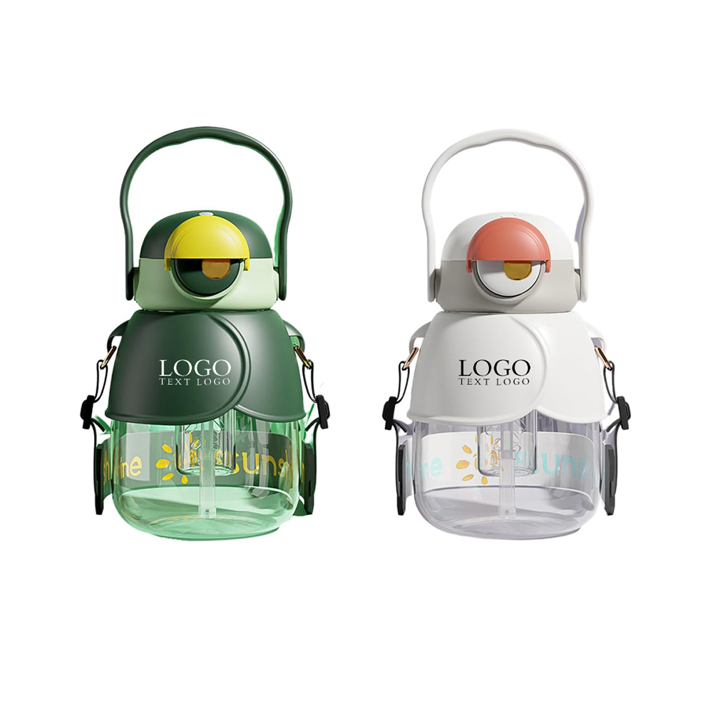 Portable Large Capacity Straw Bottle Group