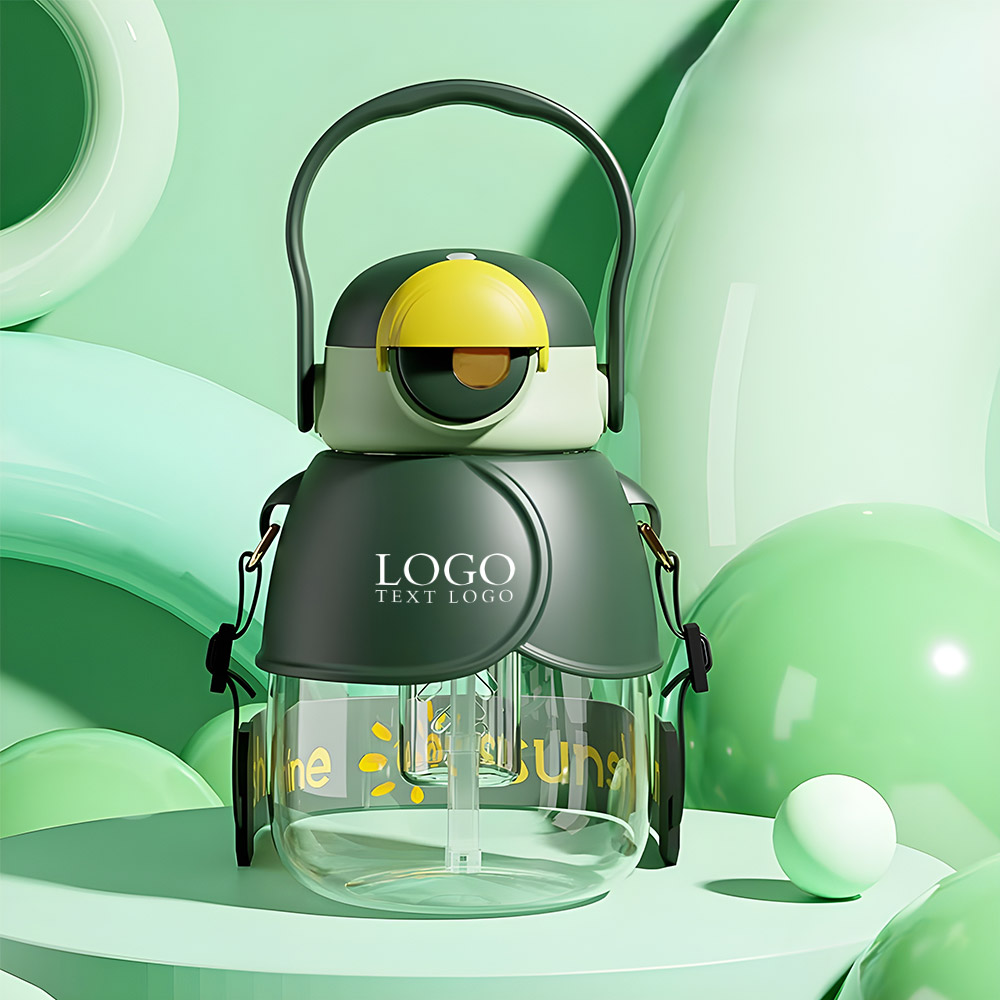 Portable Large Capacity Straw Bottle L