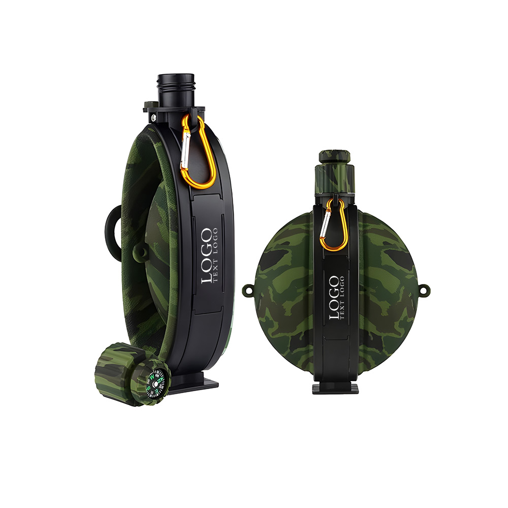 Silicone Water Kettle Green Logo