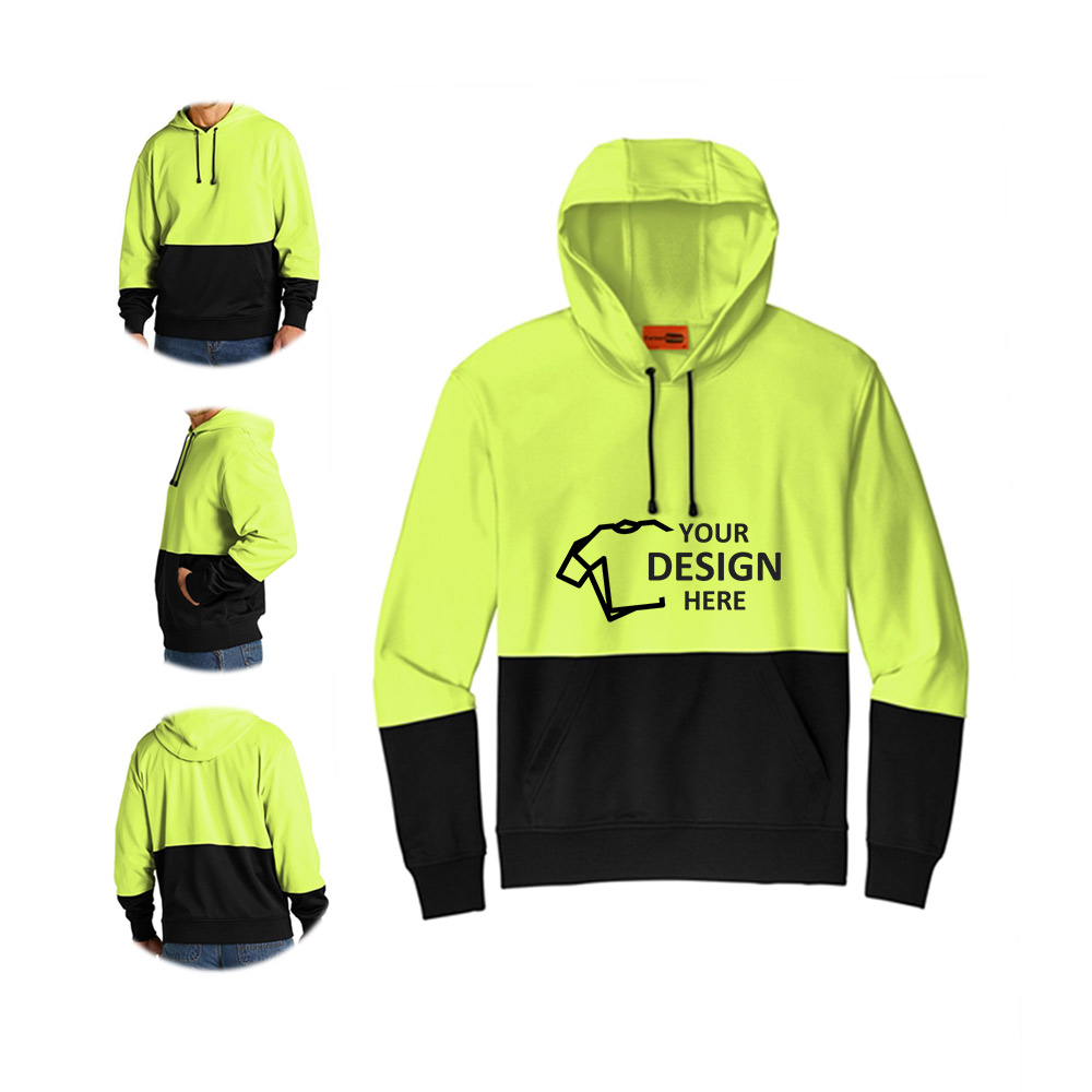 CornerStone Enhanced Visibility Fleece Pullover Hoodie Details