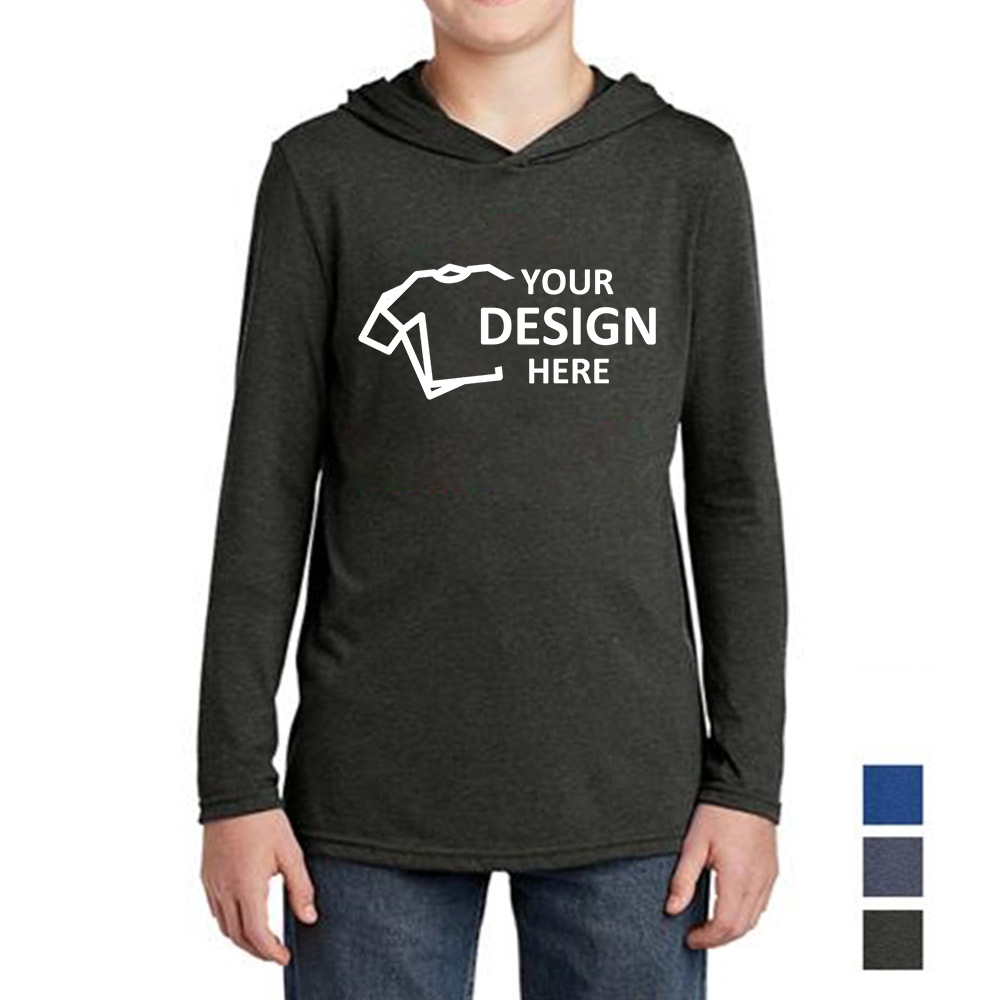 District Youth Perfect Tri Long Sleeve Hoodie Group District Youth Perfect Tri Long Sleeve Hoodie Group