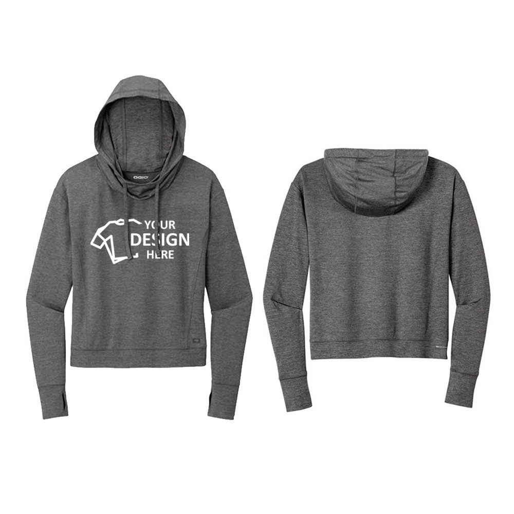 Ogio Endurance Ladies Force Hoodie Gear Grey Heather Group Ogio Endurance Ladies Force Hoodie Gear Grey Heather Group