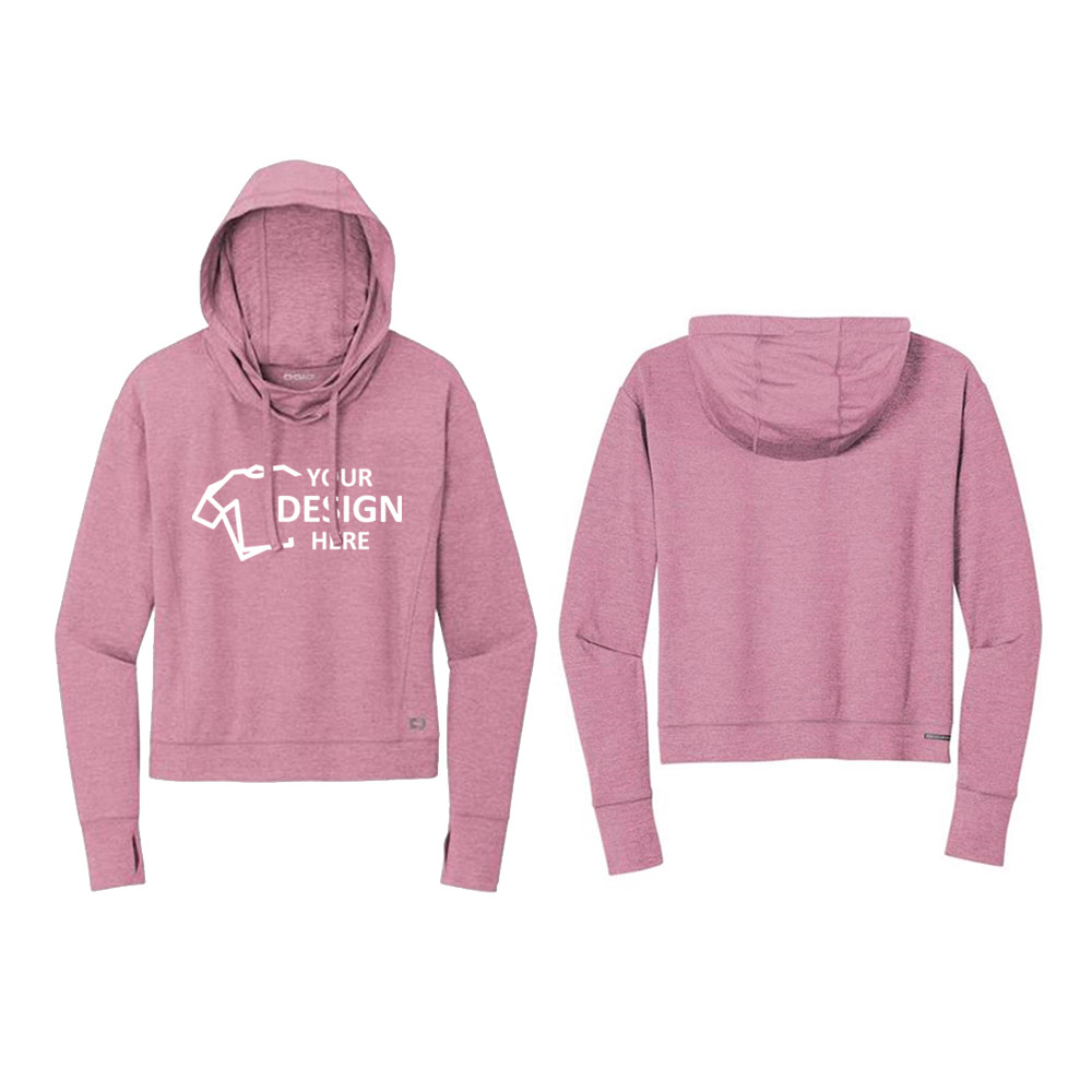 Ogio Endurance Ladies Force Hoodie Lilac Heather Group Ogio Endurance Ladies Force Hoodie Lilac Heather Group