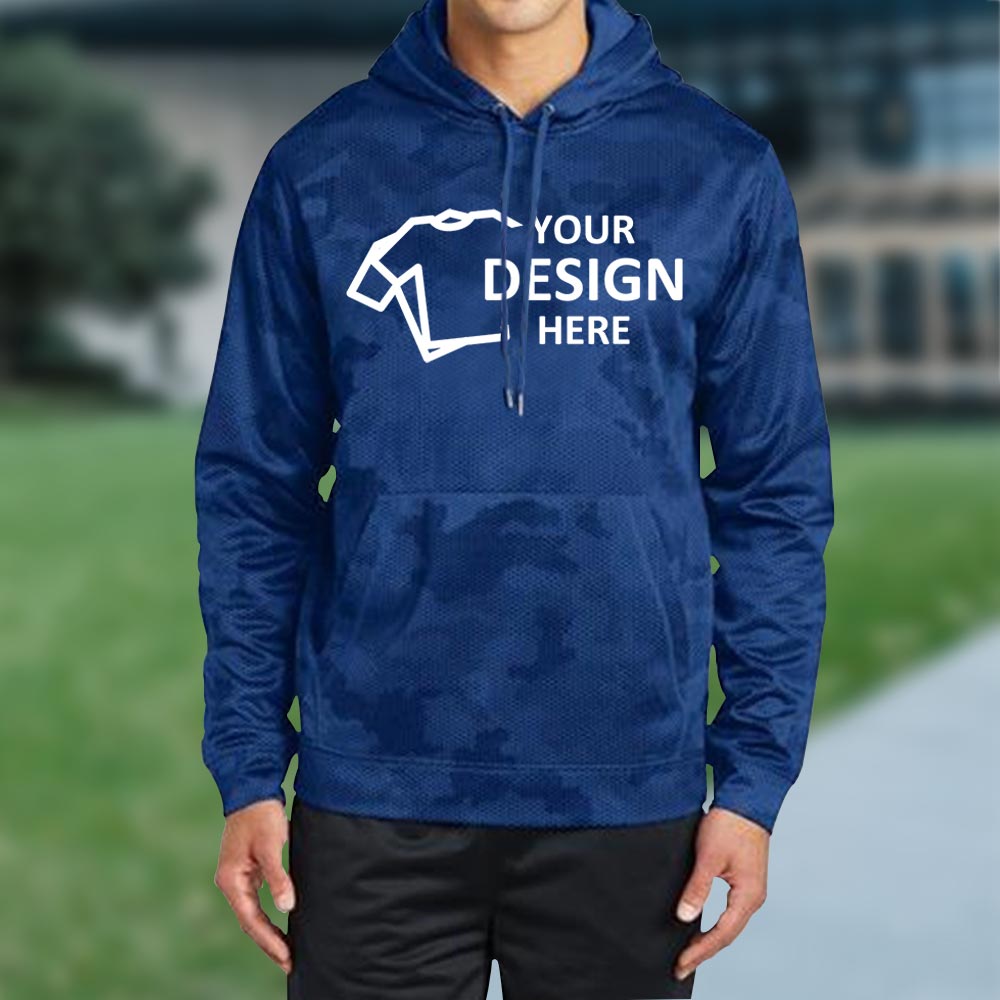 Sport-Tek Sport-Wick CamoHex Fleece Hooded Pullover Near Me