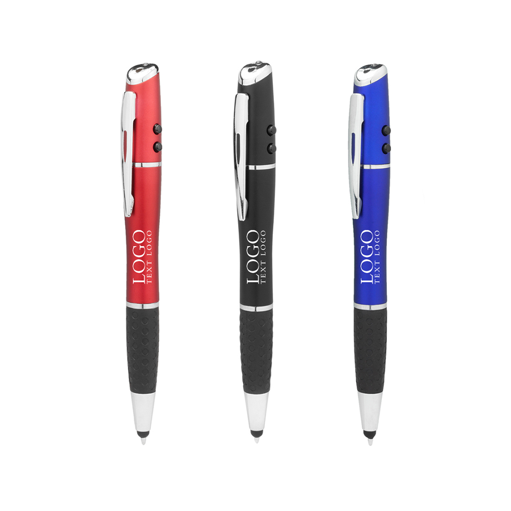 Aero Stylus Pen with LED Light and Laser Pointer (10)