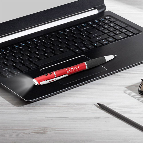 Promo Aero Stylus Pen With Laser Pointer And LED Light