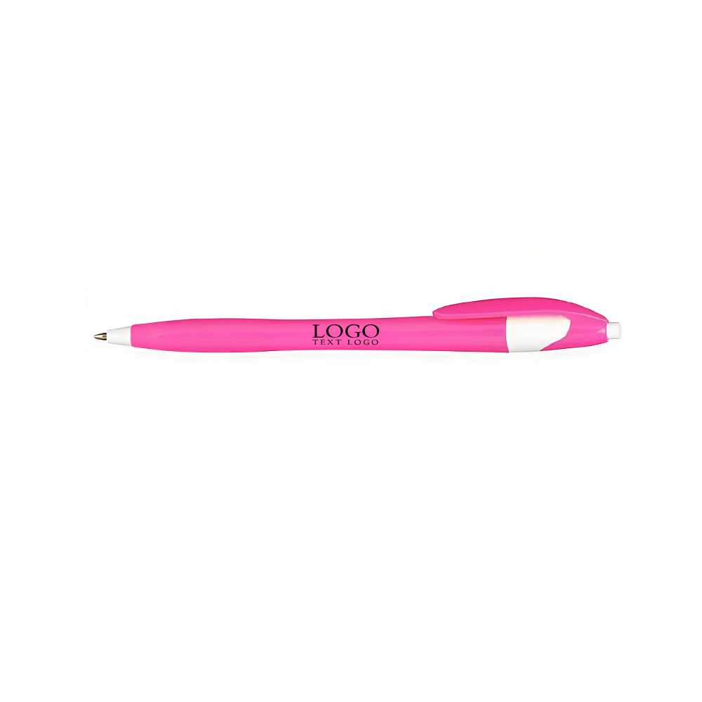 Derby Tropical Ballpoint Pen Rose Pink With Logo