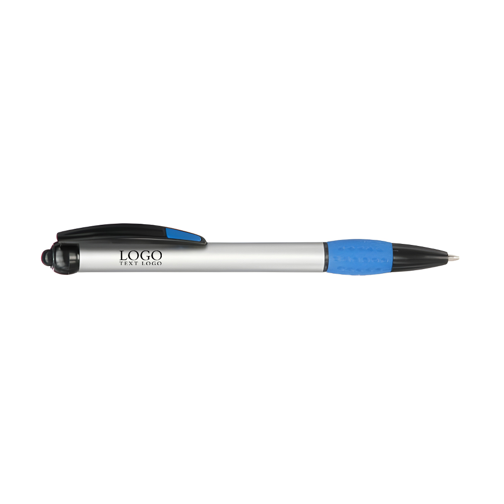 Advertising Plastic Pen Blue With Logo