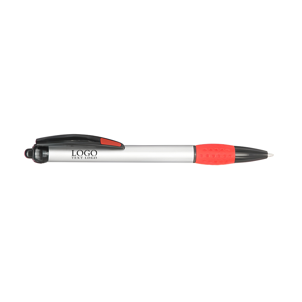 Advertising Plastic Pen Red With Logo