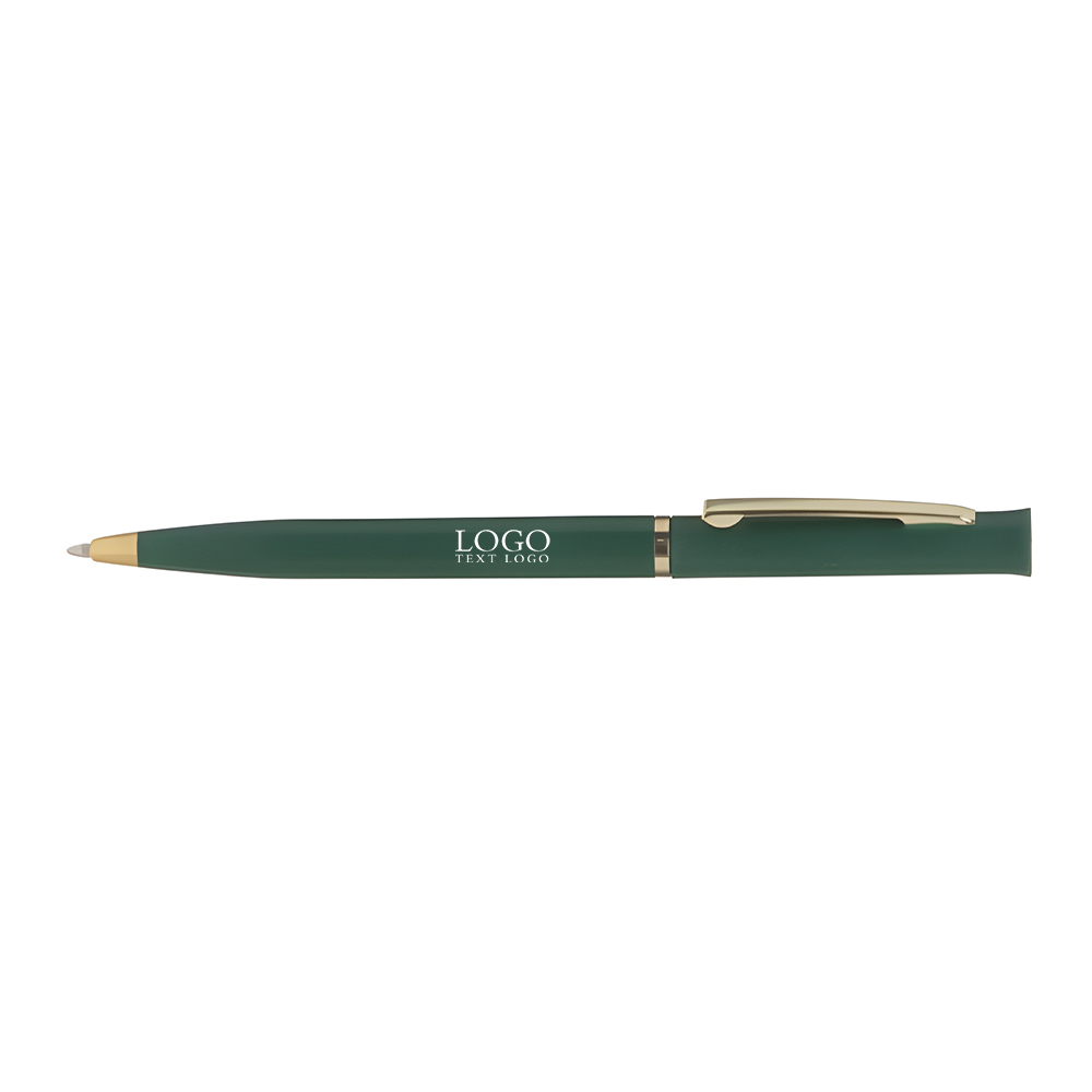 Alston twist ballpoint pen Green With Logo