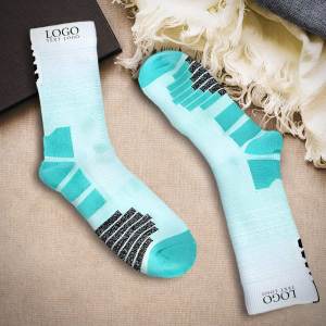 Custom Cushioned Athletic Basketball Socks