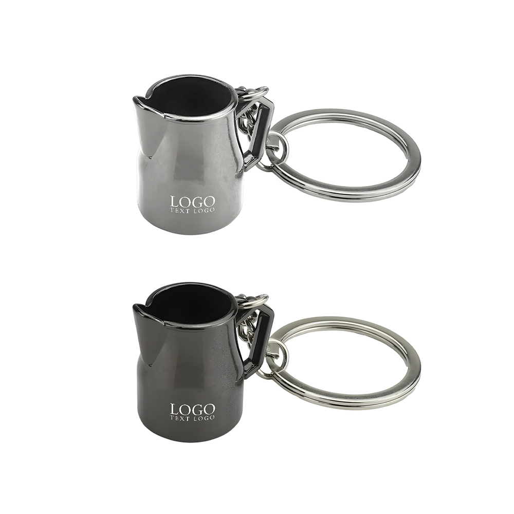 Custom Alloy Coffee Cup Shape Key Chain Free Shipping