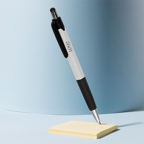 Promo Plastic Pen With Touch Screen Stylus