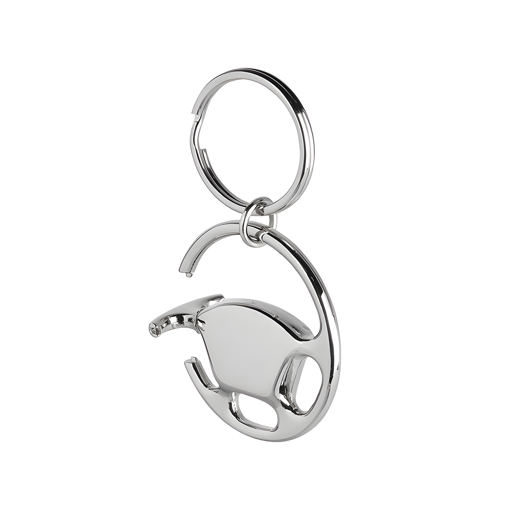 Steering Wheel Shaped Keychain