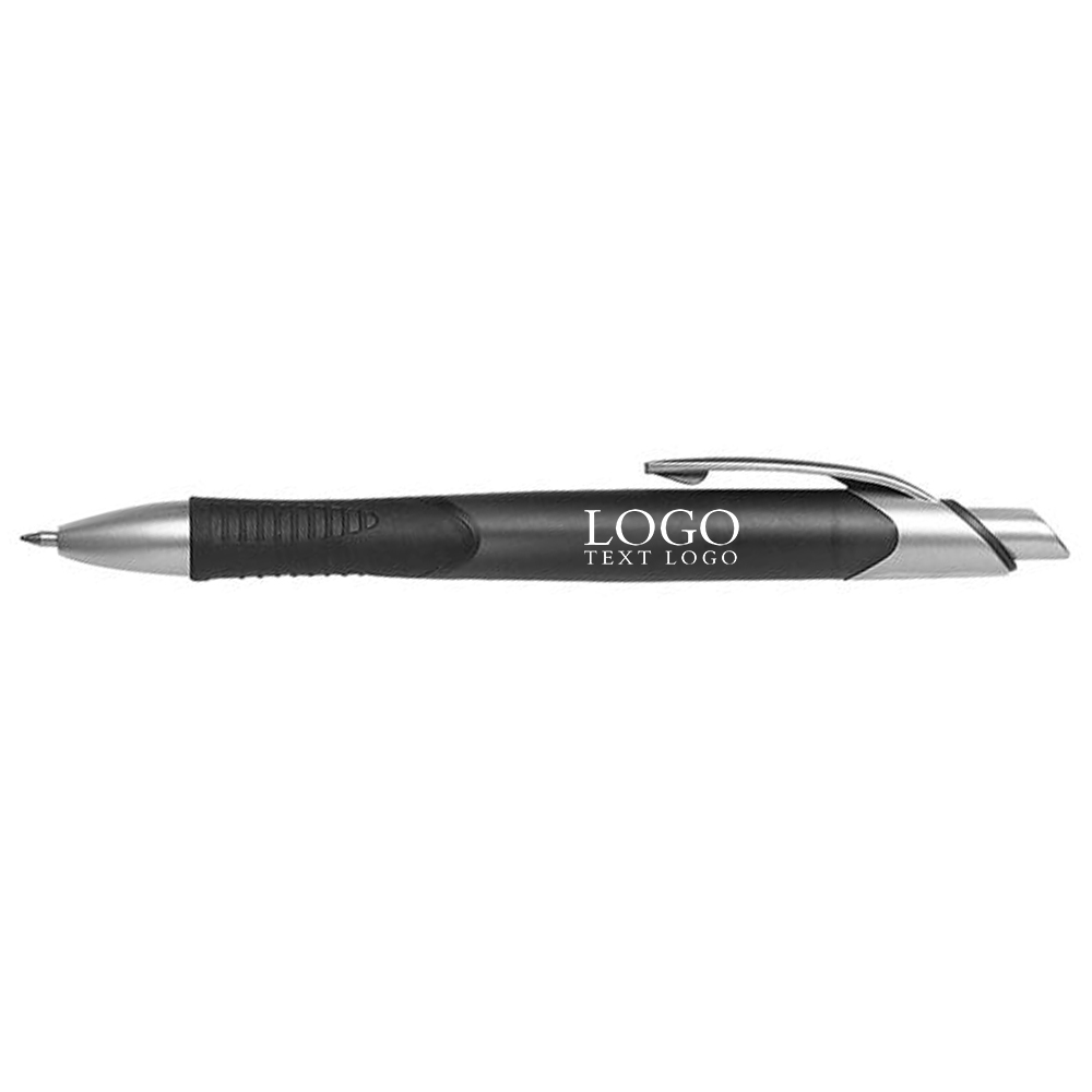 Nano Stick Gel Pen Black With Logo