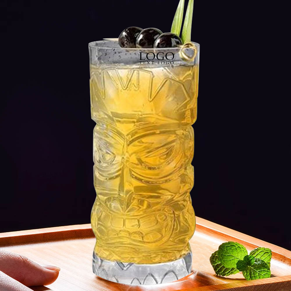 Custom Clear 16oz Plastic Tiki Cup Near Me
