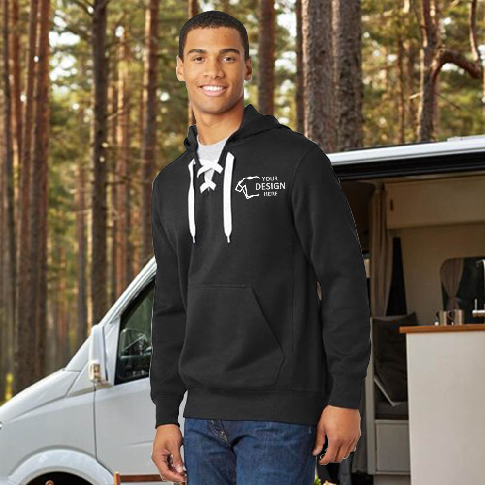Sport-Tek Lace Up Pullover Hooded Sweatshirt Near Me Sport-Tek Lace Up Pullover Hooded Sweatshirt Near Me